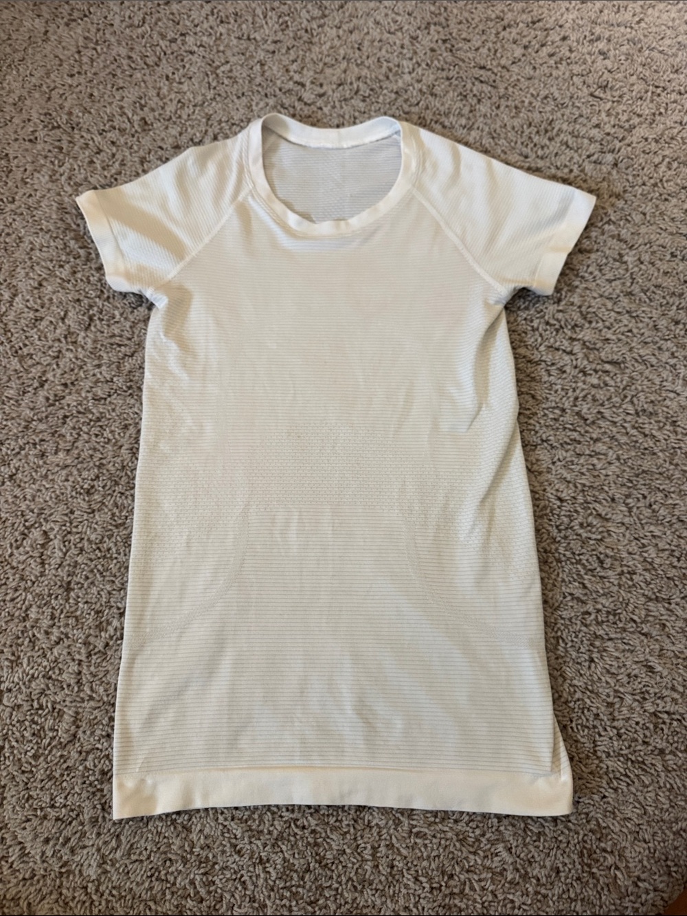 Lululemon white swiftly tech short sleeve
